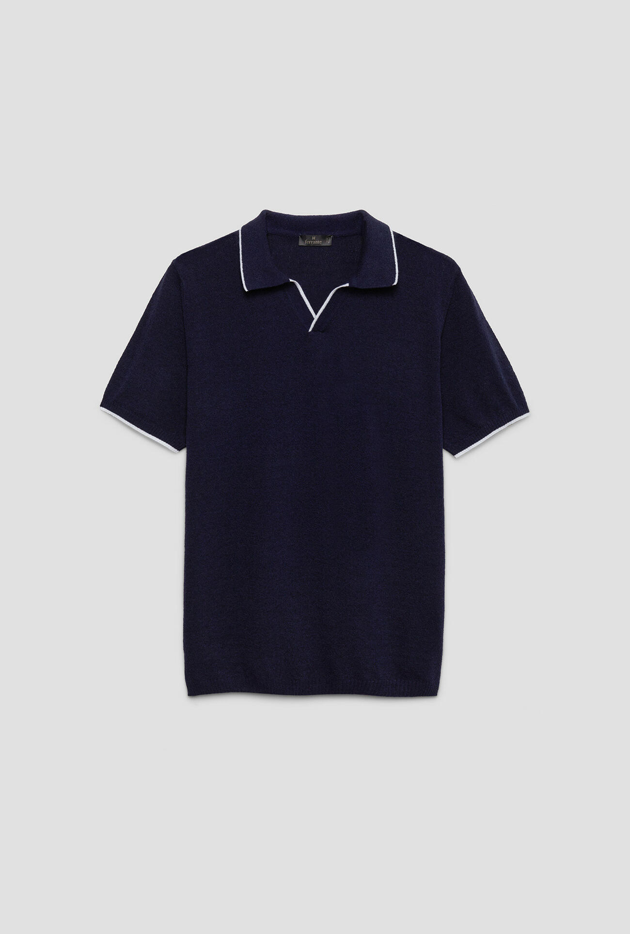 Polo shirt without buttons MAIN Ferrante