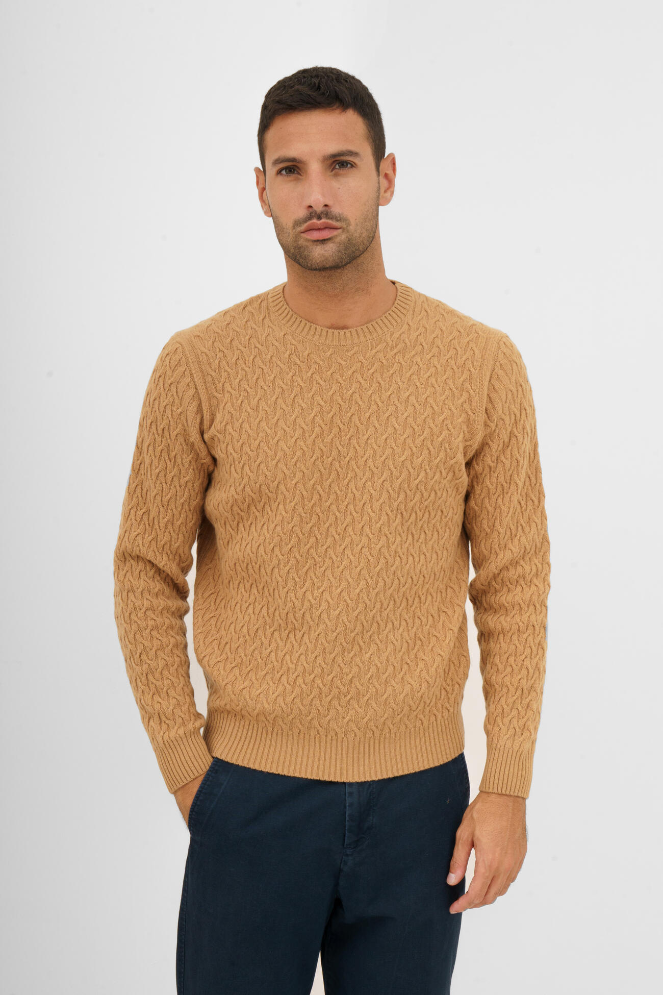 Maglia a collo alto in lana merino Beige | Donna - GAP Italia Maglia a collo alto in lana merino Beige | Donna - GAP Italia