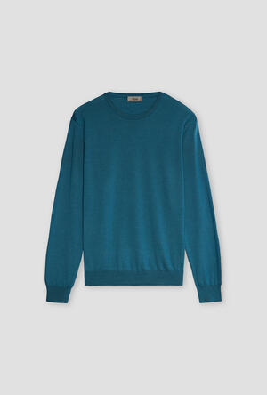 Worsted wool crew-neck ESSENTIAL - Ferrante | img vers.300x/