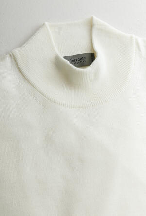 Mock neck in worsted wool ESSENTIAL - Ferrante | img vers.300x/
