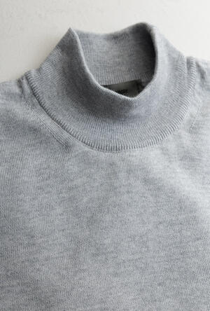 Mock neck in worsted wool ESSENTIAL - Ferrante | img vers.300x/