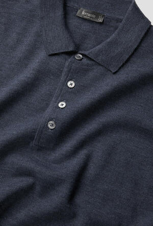 Polo in pura lana pettinata ESSENTIAL - Ferrante | img vers.300x/