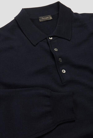 Polo in pura lana pettinata ESSENTIAL - Ferrante | img vers.300x/