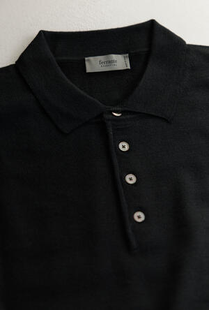 Polo in pura lana pettinata ESSENTIAL - Ferrante | img vers.300x/