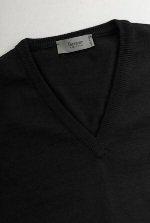 Gilet in lana pettinata ESSENTIAL - Ferrante | img vers.300x/
