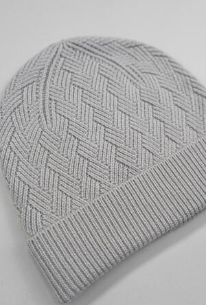 Cappello con lavorazione in puro cashmere LUXURY - Ferrante | img vers.300x/