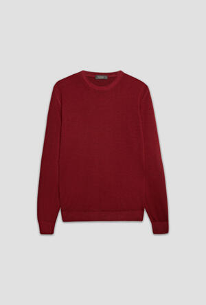 Girocollo tinto in capo ESSENTIAL - Ferrante | img vers.300x/
