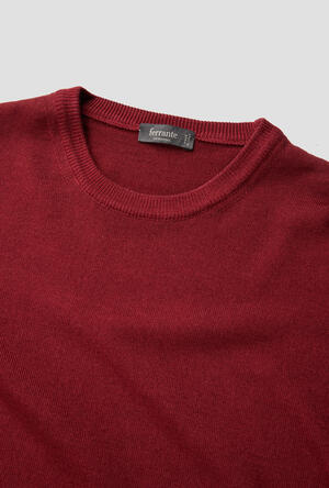 Girocollo tinto in capo ESSENTIAL - Ferrante | img vers.300x/