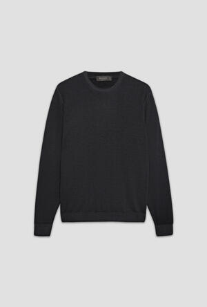Girocollo tinto in capo ESSENTIAL - Ferrante | img vers.300x/