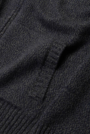 Giacca full zip moulinè in misto cashmere ROYAL RED - Ferrante | img vers.300x/