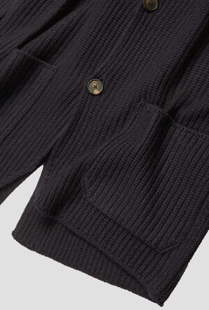 Giacca in maglia inglese a due fili MAIN - Ferrante | img vers.300x/