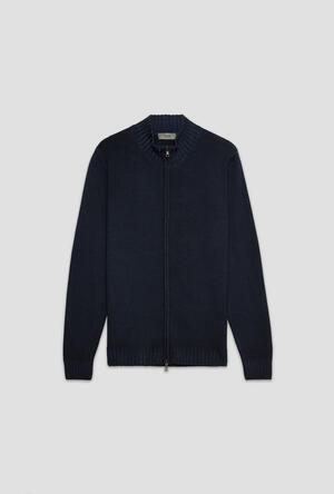 Full zip tinto in capo ESSENTIAL - Ferrante | img vers.300x/