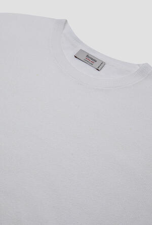 Girocollo mezza manica in lino ROYAL RED - Ferrante | img vers.300x/