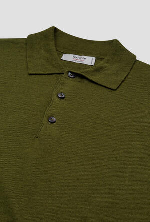 Polo in Lino e cotone ROYAL RED - Ferrante | img vers.300x/