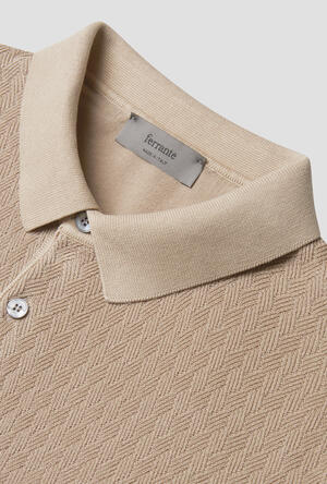 Polo in maglia con lavorazione MAIN - Ferrante | img vers.300x/