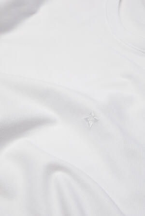 Elastic jersey T-shirt with embroidery ESSENTIAL - Ferrante | img vers.300x/