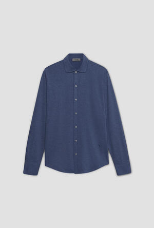 Camicia in piquet elastico ESSENTIAL - Ferrante | img vers.300x/