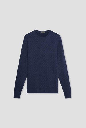Maglia con lavorazione intreccio MAIN - Ferrante | img vers.300x/