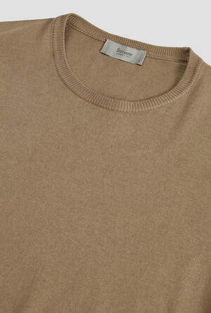 Lightweight cotton crew neck ESSENTIAL - Ferrante | img vers.300x/