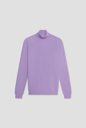 Dolcevita in maglia inglese lana e cashmere ROYAL RED - Ferrante | img vers.300x/
