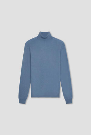 Dolcevita in maglia inglese lana e cashmere ROYAL RED - Ferrante | img vers.300x/