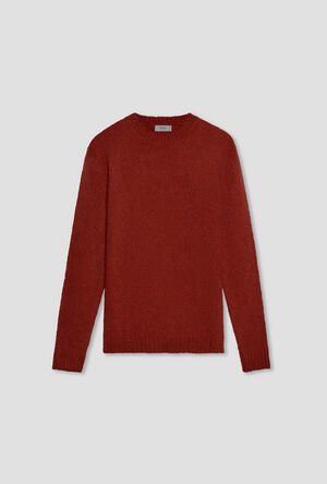 Girocollo in cashmere malfilè ROYAL RED - Ferrante | img vers.300x/