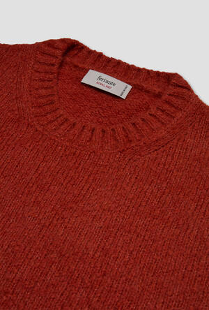 Girocollo in cashmere malfilè ROYAL RED - Ferrante | img vers.300x/