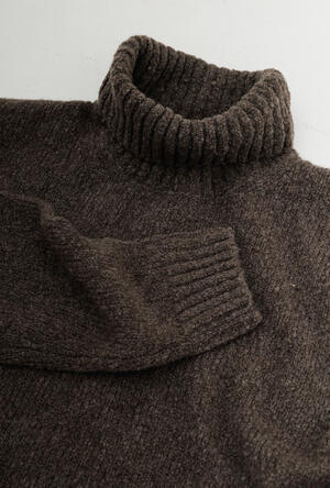 Malfilé cashmere turtleneck ROYAL RED - Ferrante | img vers.300x/