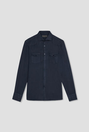 Camicia in lino tinta in capo MAIN - Ferrante | img vers.300x/