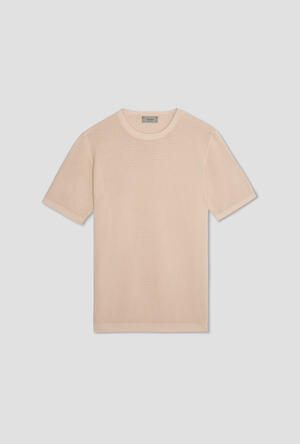 Garment-dyed crew neck with workmanship MAIN - Ferrante | img vers.300x/