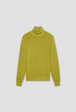 Garment-dyed wool turtleneck ESSENTIAL - Ferrante | img vers.300x/