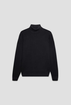 Garment-dyed wool turtleneck ESSENTIAL - Ferrante | img vers.300x/