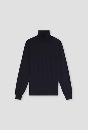 Ultralight wool turtleneck ROYAL RED - Ferrante | img vers.300x/