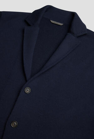 Pure wool knitted jacket MAIN - Ferrante | img vers.300x/