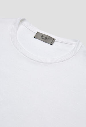 Girocollo in puro cotone ESSENTIAL - Ferrante | img vers.300x/