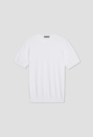 Girocollo mezza manica in puro cotone ESSENTIAL - Ferrante | img vers.300x/