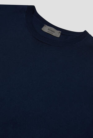 Girocollo mezza manica in puro cotone ESSENTIAL - Ferrante | img vers.300x/