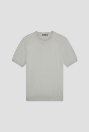 Girocollo mezza manica in puro cotone ESSENTIAL - Ferrante | img vers.300x/