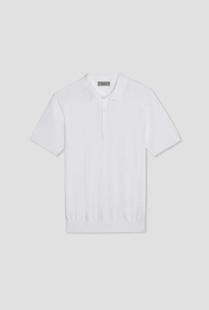 Polo tinta in puro cotone ESSENTIAL - Ferrante | img vers.300x/