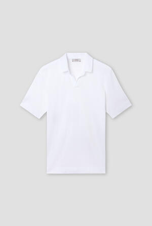 Buttonless jersey polo ROYAL RED - Ferrante | img vers.300x/