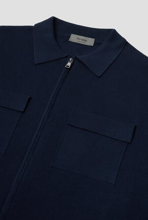 Giacca full zip in cotone MAIN - Ferrante | img vers.300x/