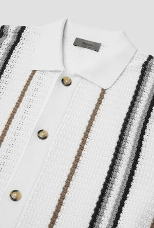 Pure cotton patterned shirt MAIN - Ferrante | img vers.300x/