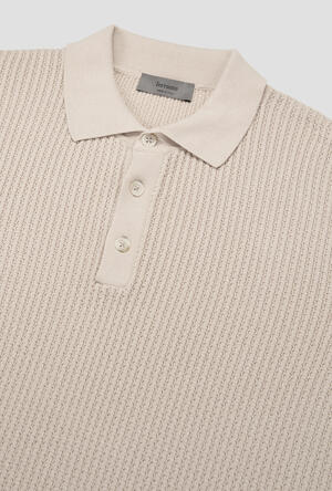 Polo mezza manica tinta in puro cotone MAIN - Ferrante | img vers.300x/