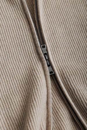 Giacca full zip in lana e cashmere ROYAL RED - Ferrante | img vers.300x/