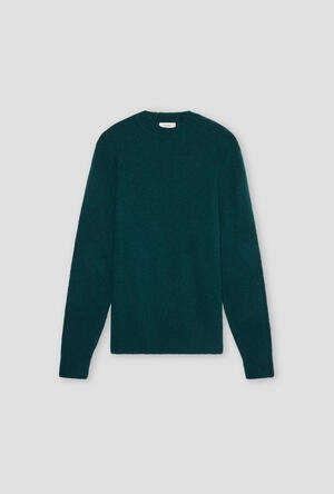 Girocollo bouclè in misto cashmere ROYAL RED - Ferrante | img vers.300x/
