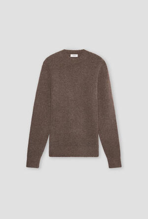 Girocollo bouclè in misto cashmere ROYAL RED - Ferrante | img vers.300x/