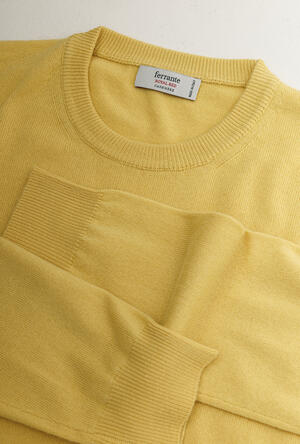 Girocollo in puro cashmere ROYAL RED - Ferrante | img vers.300x/