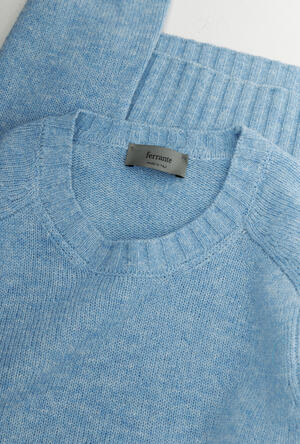 Girocollo in pura lana Shetland MAIN - Ferrante | img vers.300x/