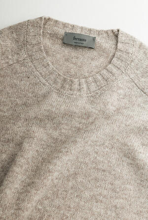 Girocollo in pura lana Shetland MAIN - Ferrante | img vers.300x/