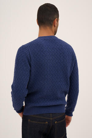 Maglia con lavorazione intreccio MAIN - Ferrante | img vers.300x/